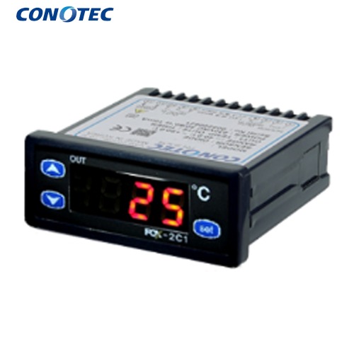 코노텍 디지털 온도 조절기 센서 별도 FOX-2C1