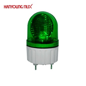 한영넉스 LED 회전 경광등 원형캡 회전점등 60파이 녹색 T060-PAD24G-D DC24V