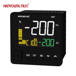 한영넉스 LCD 디스플레이 온도 컨트롤러 VX7-UCNA-A4CD2H2