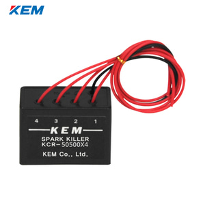 한국전재 KEM 스파크 킬러 단상형 리드타입 KCR-50500X4