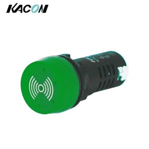 카콘 조광형 부저 단음 KPL-BZIG 녹색 AC DC24V