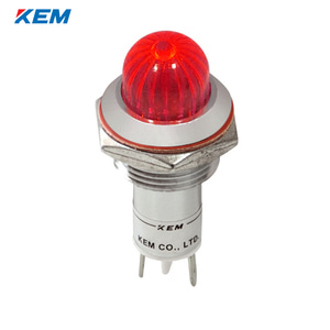 한국전재 KEM LED 인디케이터 16파이 고휘도 AC220V 적색 KLCRAU-16A220R