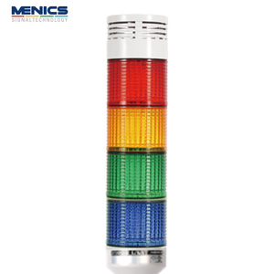 메닉스 56파이 LED 타워등 점등 부저 4단 AC DC 겸용 24V PTE-DGB-402-RYGB