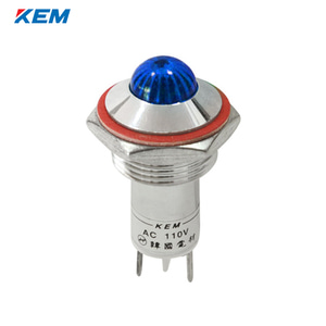 한국전재 KEM LED 인디케이터 16파이 고휘도 DC3V 청색 KLHRAU-16D03B