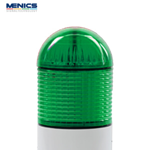 메닉스 56파이 LED 돔 스타일 표시등 점등 1단 AC DC 겸용 24V 녹색 PTD-LC-102-G