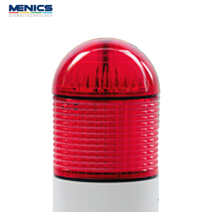 메닉스 56파이 LED 돔 스타일 표시등 점등 1단 AC DC 겸용 24V 적색 PTD-LC-102-R