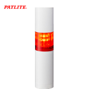 페트라이트 시그널 타워램프 부저 40파이 1단 화이트본체 LED 적색 직접취부형 LR4-1M2WJBW-R AC100-240V