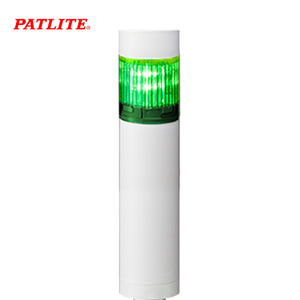 페트라이트 시그널 타워램프 40파이 1단 화이트본체 LED 녹색 LR4-102WJNW-G DC24V