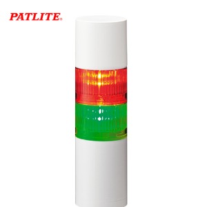 페트라이트 시그널 타워램프 부저형 2단 LED LR6-2M2PJBW-RG AC100-240V