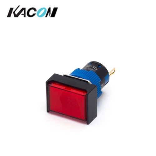 카콘 접점 일체형 조광 원형 표시등 16파이 녹색 K16-190G AC220V