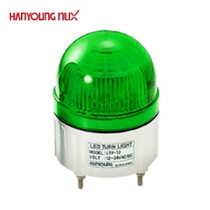 한영넉스 회전 점멸 경고 표시등 LED 84파이 녹색 LT-P012G AC 110V 220V