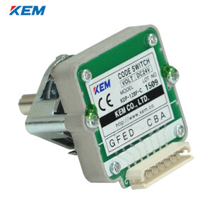 한국전재 KEM 코드 스위치 커넥터형 KDP-12BF-C 10개