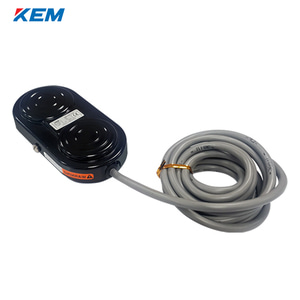 한국전재 KEM 풋스위치 다이캐스팅 기본형 KF-B201L
