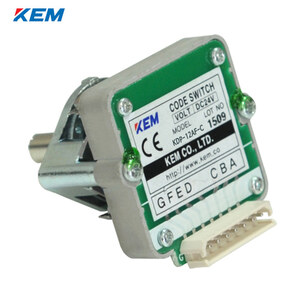 한국전재 KEM 코드 스위치 커넥터형 KDP-12AF-C 10개
