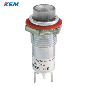 한국전재 KEM LED 인디케이터 12파이 고휘도 AC110V 청색 KLGU-12A110B