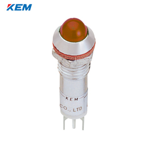 한국전재 KEM LED 인디케이터 10파이 일반휘도 AC110V 적색 KLH-10A110R