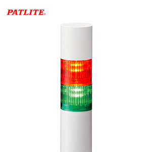 페트라이트 시그널 타워램프 부저 50파이 2단 LED LR5-201WJBW-RG DC12V